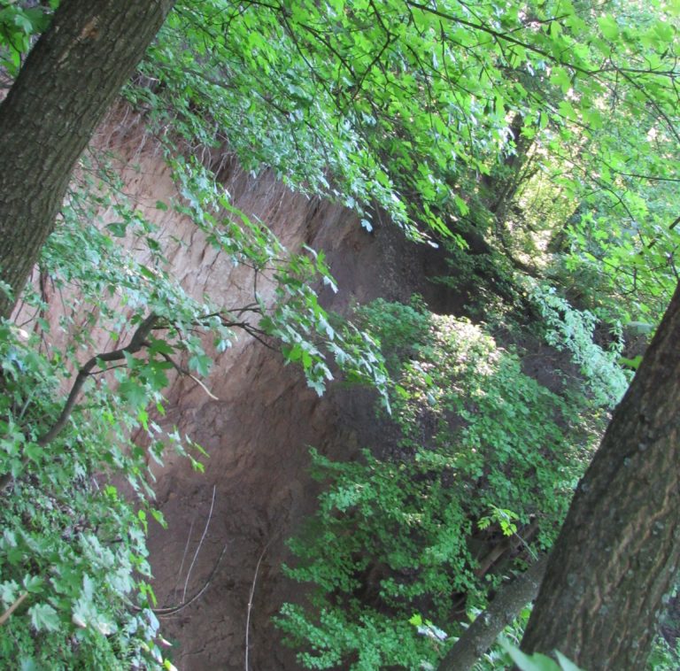 Оползень в центре Лисичанска- угроза жизни! (Видео) – ZARAZ.INFO